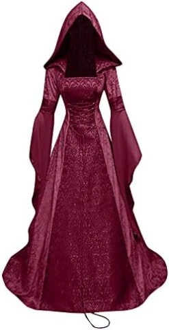 JEGULV Renaissance Dress Women Fairy, 2023 Halloween Womens Vintage Medieval Irish Over Dress Peasant Maxi Dress Ball Gown -Best Furniture Store 41t6ioZKpL. AC