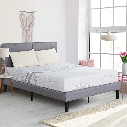10 Inch Hybrid Spring Mattress,Gel Memory Foam,White (Full) 7 10 Inch Hybrid Spring Mattress,Gel Memory Foam,White (Full) - Image 7