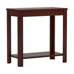 Crown Mark Pierce Chairside Table, Espresso -Best Furniture Store 41tyhMKuyeL