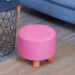 KXDFDC Fabric Sofa Stool, Stylish Home Adult Living Room Stool Small Pier Solid Wood Footstool -Best Furniture Store 41uBM8I8n0L