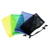CLISPEED 4 Pcs Mesh Laundry Bags Mesh Travel Organizer Bags Net Bags Mesh Stuff Sack Mesh Drawstring Storage Bag Nylon Drawstring Sack Ball Bag Mesh Bag Accessories Drawstring Storage Bag