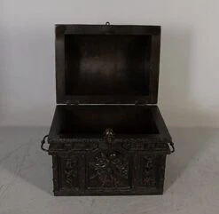 Davy Jones Locker Treasure Chest 16 Inch Sea Bottom Dark Finish -Best Furniture Store 41uzg8FPwdL