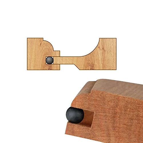 Rok Hardware Raised Panel Cabinet Door Spacers For 1/4" (6.35mm) Groove, Rubber Ball Stabilizers For Cabinet Door 6000 Pack Ball Spacers 3 Rok Hardware Raised Panel Cabinet Door Spacers For 1/4" (6.35mm) Groove, Rubber Ball Stabilizers For Cabinet Door 6000 Pack Ball Spacers - Image 3