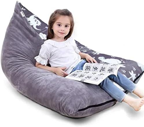 Stuffed Animal Storage Bean Bag Chair | 53" Extra Large Beanbag Cover For Kids And Adults, Plush Toys Holder And Organizer For Boys And Girls | Premium Velvet - Soft & Comfortable 7 Stuffed Animal Storage Bean Bag Chair | 53" Extra Large Beanbag Cover For Kids And Adults, Plush Toys Holder And Organizer For Boys And Girls | Premium Velvet - Soft & Comfortable - Image 7