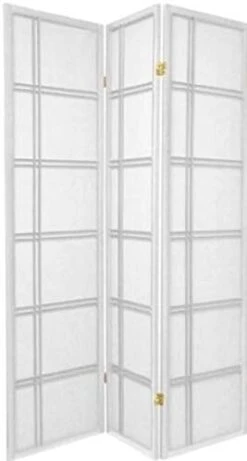 Double Cross Room Divider 3 To 10 Panel (White, 4) -Best Furniture Store 41wMN1kaIPL. AC