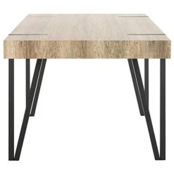 Safavieh Home Alyssa Rustic Industrial Brown And Black Dining Table 6 Safavieh Home Alyssa Rustic Industrial Brown And Black Dining Table -Best Furniture Store 41wRZV2LoSL