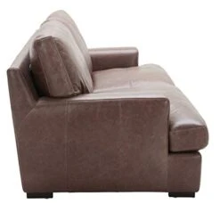 Amazon Brand – Stone & Beam Lauren Genuine Leather Down-Filled Oversized Sofa Couch, 89"W, Dark Brown 7 Amazon Brand – Stone & Beam Lauren Genuine Leather Down-Filled Oversized Sofa Couch, 89"W, Dark Brown -Best Furniture Store 41wZeWj0DhL