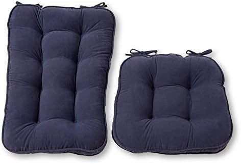 Greendale Home Fashions Hyatt Jumbo Rocking Chair Cushion, 2 Piece Set, Beige 6 Greendale Home Fashions Hyatt Jumbo Rocking Chair Cushion, 2 Piece Set, Beige - Image 6