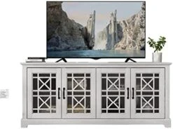 Galano Isadora Wide Accent Sideboard - Storage Cabinet With Doors And Shelves - Free Standing Sideboard - Sideboard Storage Cabinet For Living Room - Easy Assembly - Dusty Grey Oak -Best Furniture Store 41xCM5MHPL. AC