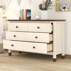 JIVOIT Wooden 3-Pieces Bedroom Sets, Twin Size Platform Bed With 2-Drawers Nightstand And 6-Drawer Storage Dresser, Contrasting Color Design Set For Kids Bedroom 23 JIVOIT Wooden 3-Pieces Bedroom Sets, Twin Size Platform Bed With 2-Drawers Nightstand And 6-Drawer Storage Dresser, Contrasting Color Design Set For Kids Bedroom -Best Furniture Store 41xvAd4shtL. AC