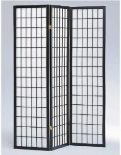 Panel Shoji Screen Room Divider 3-10 Panel (4 Panel, Black, White, Cherry, Natural) -Best Furniture Store 41ze6jWXj3L. AC