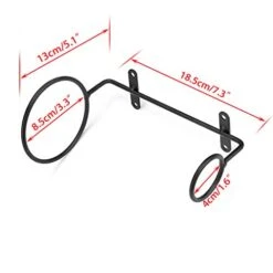 Hipiwe Pack Of 6 Wall Mounted Wine Racks - Red Wine Bottle Display Holder With Screws, Metal Hanging Wine Rack Organizer 11 Hipiwe Pack Of 6 Wall Mounted Wine Racks - Red Wine Bottle Display Holder With Screws, Metal Hanging Wine Rack Organizer -Best Furniture Store 41zsTHZ1tqL