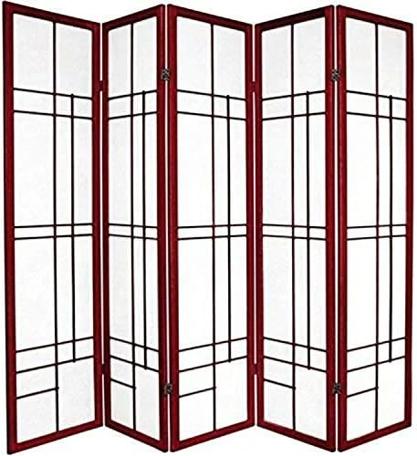 Al Furniture 6 Ft. Tall Eudes Shoji Screen - Natural - 3 Panels 1 Al Furniture 6 Ft. Tall Eudes Shoji Screen - Natural - 3 Panels