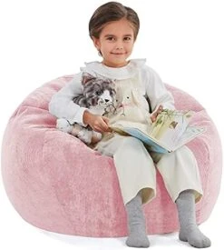 Nobildonna Bean Bag Chair Cover (No Filler) For Kids And Adults. Extra Large 300L Beanbag Stuffed Animal Storage Soft Premium Corduroy -Best Furniture Store 51 pAxIUcyS. AC
