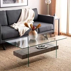 Safavieh Home Kayley Natural And Glass Coffee Table 14 Safavieh Home Kayley Natural And Glass Coffee Table -Best Furniture Store 5101muCAjgL. AC