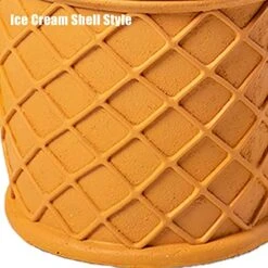 QQXX Simulated Food Footrest Stool, Resin Cartoon Garden Ottoman Foot Stool, Lightweight Creative Modern Accent Stool For Home Dining Room Decor (30x37cm(11.8x14.6), Ice Cream) -Best Furniture Store 510D7yQPGeL