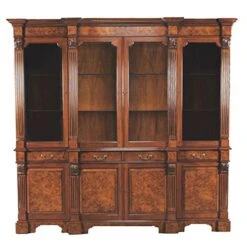 Niagara Furniture NDRC022 Burled Breakfront