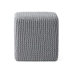 Christopher Knight Home Scott Knitted Foot Stool, Light Gray 11 Christopher Knight Home Scott Knitted Foot Stool, Light Gray -Best Furniture Store 5114sPPA0vL