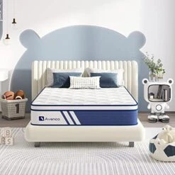 Queen Mattress, 12 Inch Hybrid Queen Size Mattress In A Box With Gel Memory Foam, Individual Pocket Coils For Pressure Relief And Motion Isolation, Medium Firm Queen Mattresses -Best Furniture Store 512WjfTyN3L. AC 1