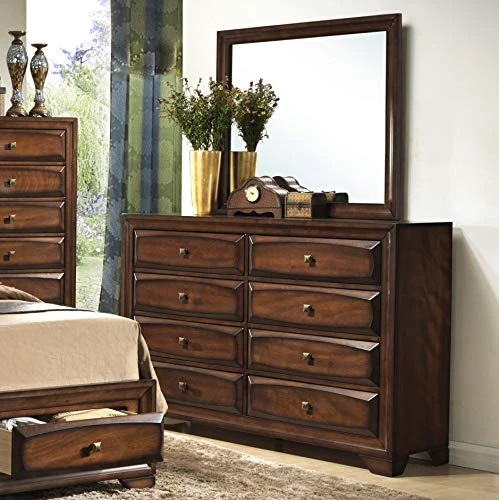 Asger Wood Room Set, Queen Storage Bed, Dresser, Mirror, Night Stand, Chest 4 Asger Wood Room Set, Queen Storage Bed, Dresser, Mirror, Night Stand, Chest - Image 4