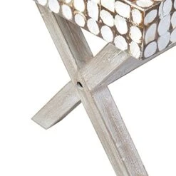 East At Main Coco Bench, White -Best Furniture Store 513jymKQp6L