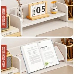 ZHAOLEI Rectangular Table Bedroom Girl Workbench Table Student Study Computer Desk Without Chair (Color : D, Size : 140cm) -Best Furniture Store 514VH9acnOL 1