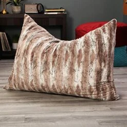 Jaxx Saxx 3.5 Floor Pillow, Premium Luxe Fur - Mountain Fox 18 Jaxx Saxx 3.5 Floor Pillow, Premium Luxe Fur - Mountain Fox -Best Furniture Store 514tKRX84RL