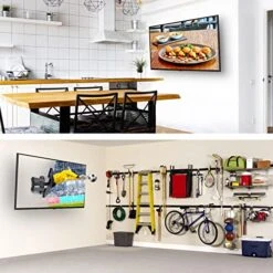 PERLESMITH TV Wall Mount For 13-42 Inch Flat Or Curved TVs & Monitors, Full Motion TV Wall Mount With Articulating Arms Swivel Tilt Extends, Corner Tv Bracket Max VESA 200x200 Mm Up To 44lbs, PSSFK1 -Best Furniture Store 5150I9J6jNL