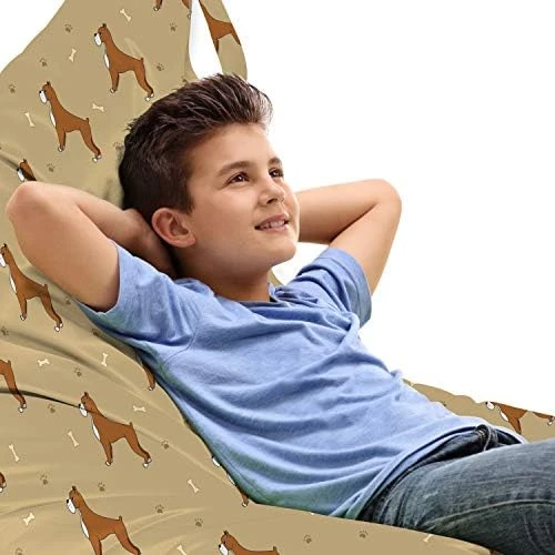 Ambesonne Pirates Lounger Chair Bag, Jolly Roger Pattern In Classic Nautical Colors Dangerous Halloween Character, High Capacity Storage With Handle Container, Lounger Size, Dark Blue White 8 Ambesonne Pirates Lounger Chair Bag, Jolly Roger Pattern In Classic Nautical Colors Dangerous Halloween Character, High Capacity Storage With Handle Container, Lounger Size, Dark Blue White - Image 8