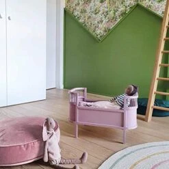 YIUOR Velvet Pouf For Nursery Floor Cushion Soft Round Throw Pillow Baby Room Seat Mattress Bean Bag Chair For Reading Nook -Best Furniture Store 5169Ysa9ezL