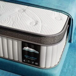 12 Inch Memory Foam Hybrid Queen Mattress - Heavier Coils For Durable Support - Pocket Innersprings For Motion Isolation - Pressure Relieving - Medium Firm - Made In North America -Best Furniture Store 516L5YZLLYL. AC 1