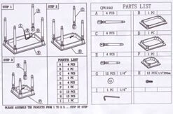 Frenchi Home Furnishing Nesting Table, 3-Piece, Oak 8 Frenchi Home Furnishing Nesting Table, 3-Piece, Oak -Best Furniture Store 516QzVZf4DL