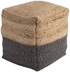 Signature Design By Ashley Sweed Valley Farmhouse Pouf 17.5 X 20.25, Light Brown And Black 12 Signature Design By Ashley Sweed Valley Farmhouse Pouf 17.5 X 20.25, Light Brown And Black -Best Furniture Store 517u7fPtivL. AC