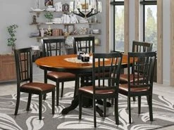East West Furniture KENI5-BCH-W Dining Set, 5-Piece -Best Furniture Store 517ydtnUIL. AC