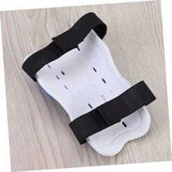 GRIRIW 1 Pair Exercise Equipment Girl Soccer Ball Adjustable Straps Breathable Shin Guards Boy Shin Guards Sports Leg Protector Shin Pads Sin Guard Soccer Protective Gear Leggings Blue -Best Furniture Store 5184o1Mfw3L