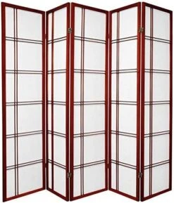 Double Cross Room Divider 3 To 10 Panel (White, 4) -Best Furniture Store 518BqrVFlML. AC