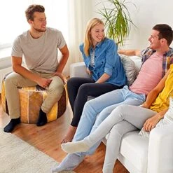 Bohepuffex Handmade Moroccan Pouf Foot Stool Round & Large Storage Cover Bohemian Style Ottoman An Exotic Décor For Living Room Bedroom Or Wedding Gifts Faux Leather Unstuffed Only Cover (color Block) 15 Bohepuffex Handmade Moroccan Pouf Foot Stool Round & Large Storage Cover Bohemian Style Ottoman An Exotic Décor For Living Room Bedroom Or Wedding Gifts Faux Leather Unstuffed Only Cover (color Block) -Best Furniture Store 519KUXJ21OS