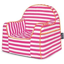 P'kolino Little Reader With White Piping, Solid Pink -Best Furniture Store 519LtwHdQLL