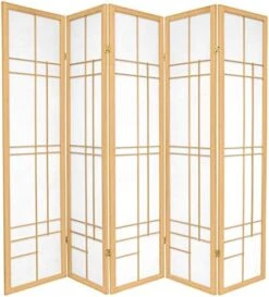 Al Furniture 6 Ft. Tall Eudes Shoji Screen - Natural - 3 Panels 23 Al Furniture 6 Ft. Tall Eudes Shoji Screen - Natural - 3 Panels -Best Furniture Store 519zPTKfJQL. AC