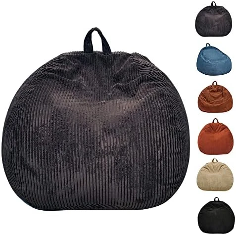 Bean Bag Chairs Cover (No Filler),Bean Bag Cover,Stuffed Animal Storage Bean Bag,Bean Bag For Kids,Adults,Teens,36 X 45 In Blue Bean Bag 9 Bean Bag Chairs Cover (No Filler),Bean Bag Cover,Stuffed Animal Storage Bean Bag,Bean Bag For Kids,Adults,Teens,36 X 45 In Blue Bean Bag - Image 9