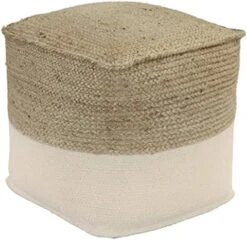 Signature Design By Ashley Sweed Valley Farmhouse Pouf 17.5 X 20.25, Light Brown And Black 13 Signature Design By Ashley Sweed Valley Farmhouse Pouf 17.5 X 20.25, Light Brown And Black -Best Furniture Store 51BI07mj cL. AC