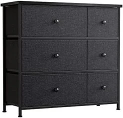 6 Drawer Dresser For Bedroom Chest Of Drawers Closets Storage Units Organizer Tower Steel Frame Wooden Top Living Room Entryway Office (Black Grey) YLZ6B4 21 6 Drawer Dresser For Bedroom Chest Of Drawers Closets Storage Units Organizer Tower Steel Frame Wooden Top Living Room Entryway Office (Black Grey) YLZ6B4 -Best Furniture Store 51BOp3jEu5L. AC
