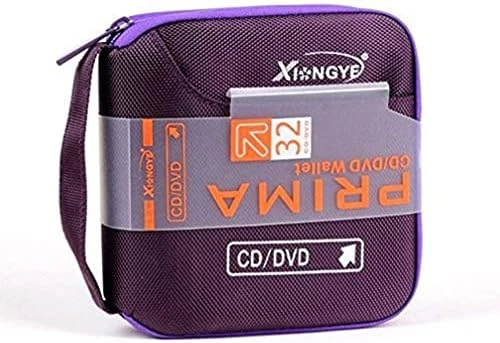 Unknown New 32 Disc CD DVD Portable Wallet Storage Organizer Holder Case Bag Album Box - Purple 8 Unknown New 32 Disc CD DVD Portable Wallet Storage Organizer Holder Case Bag Album Box - Purple - Image 8