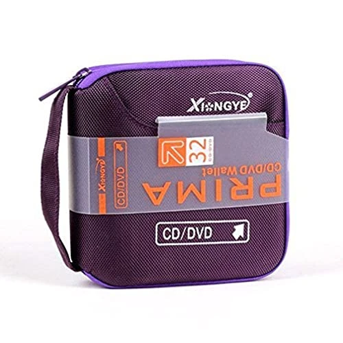 Unknown New 32 Disc CD DVD Portable Wallet Storage Organizer Holder Case Bag Album Box - Purple 1 Unknown New 32 Disc CD DVD Portable Wallet Storage Organizer Holder Case Bag Album Box - Purple