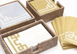 Caspari Rattan Wine Bottle Coaster In White Natural 8 Caspari Rattan Wine Bottle Coaster In White Natural -Best Furniture Store 51BvzjoMI5L