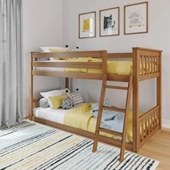 W Bunk Bed, Twin-Over-Twin Wood Bed Frame For Kids, White 27 W Bunk Bed, Twin-Over-Twin Wood Bed Frame For Kids, White -Best Furniture Store 51Ce5ylC6PL. AC