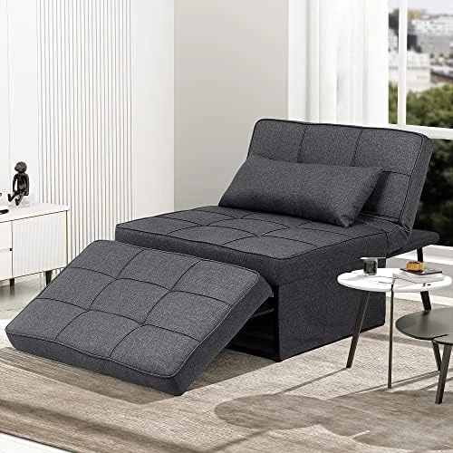 Diophros Sofa Bed, Convertible Chair 4 In 1 Multi-Function Modern Folding Ottoman Guest Bed With Adjustable Sleeper For Small Room Apartment, Large 9 Diophros Sofa Bed, Convertible Chair 4 In 1 Multi-Function Modern Folding Ottoman Guest Bed With Adjustable Sleeper For Small Room Apartment, Large - Image 9