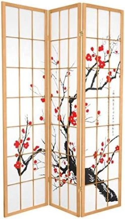 Al Furniture 6 Ft. Tall Flower Blossom Divider - Black - 6 Panels 16 Al Furniture 6 Ft. Tall Flower Blossom Divider - Black - 6 Panels -Best Furniture Store 51DEYX2jF9L. AC