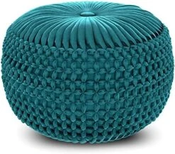 SIMPLIHOME Margo Round Pouf, Footstool, Upholstered In Multi Color Hand Braided Jute, For The Living Room, Bedroom And Kids Room, Boho, , 24 SIMPLIHOME Margo Round Pouf, Footstool, Upholstered In Multi Color Hand Braided Jute, For The Living Room, Bedroom And Kids Room, Boho, , -Best Furniture Store 51DgXMVf1EL. AC