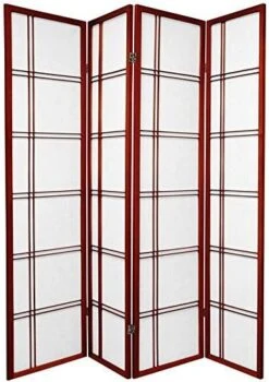 Double Cross Room Divider 3 To 10 Panel (White, 4) -Best Furniture Store 51DsRvzK L. AC